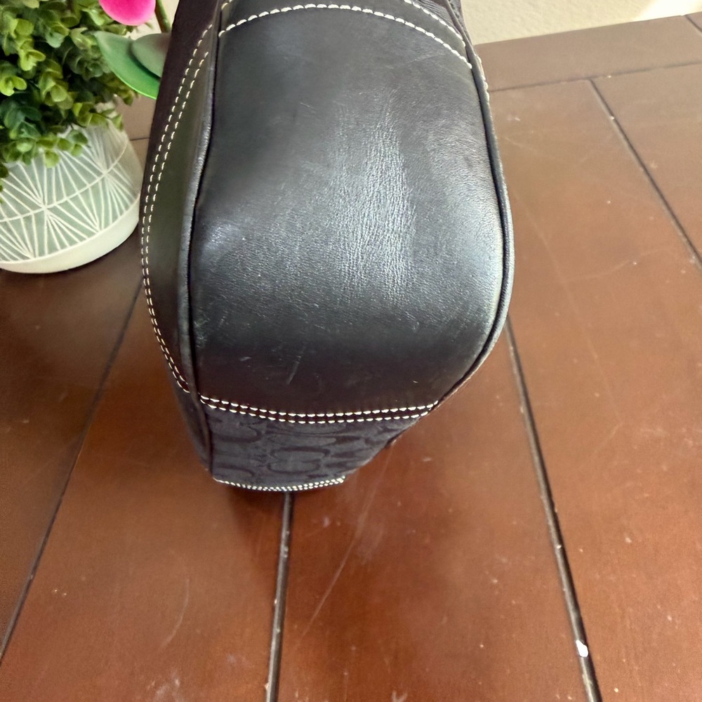 Coach black Hobo silver metal Excellent Condition - Picture 4 of 16
